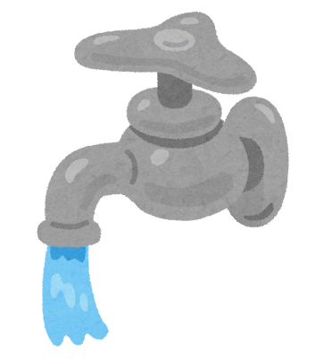 水道が通水した日💧